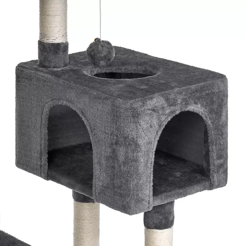 Cat Scratching Post Large Cat Tree Tower Kitten Condo Activity Centre Climbing dog  bed  car 4