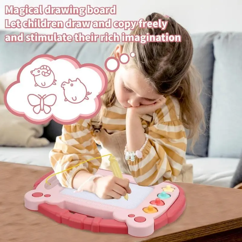 Magnetic Drawing Board, Erasable Doodle Writing Board, Early Education Toy for Kids, Birthday Gifts, Valentine's Day Gift 2