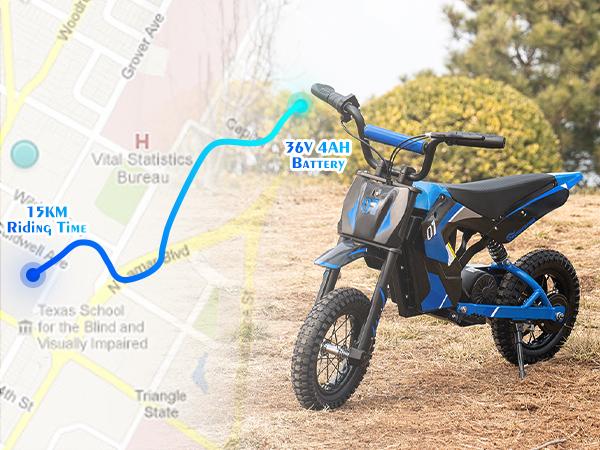 EVERCROSS EV12M Motorcycle Electric Dirt Bike for Kids 3-12 YEARS 7