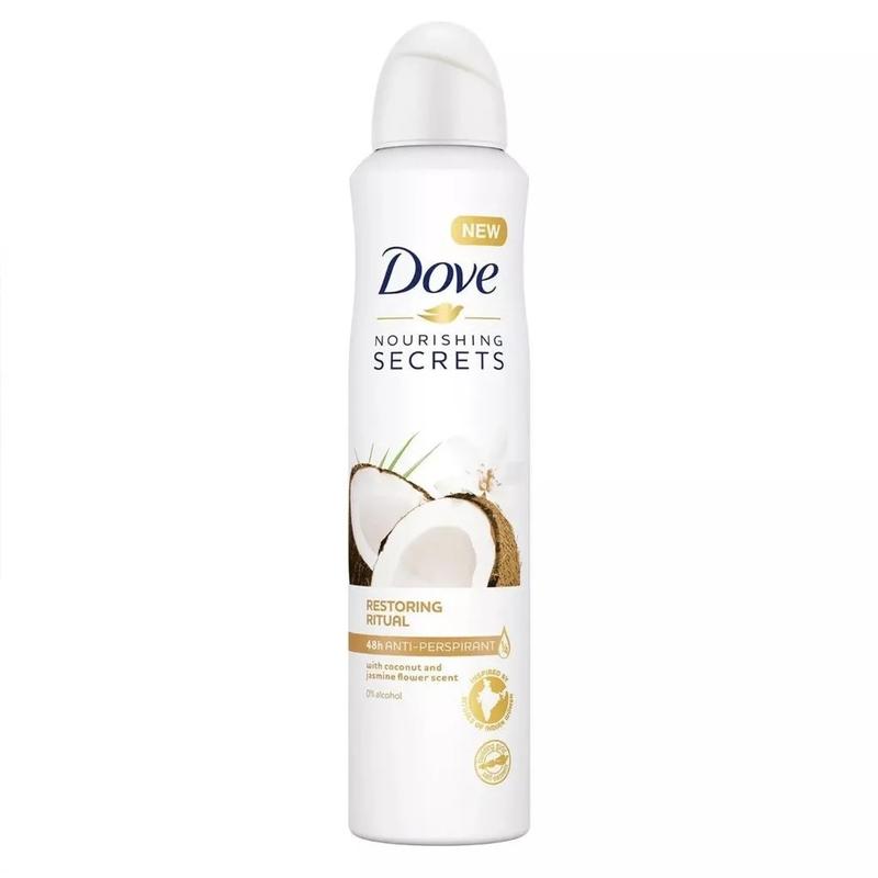 250ml Dove Nourishing Secret Deodorant Spray With Coconut & Jasmin Scent RESTORING RITUAL 2