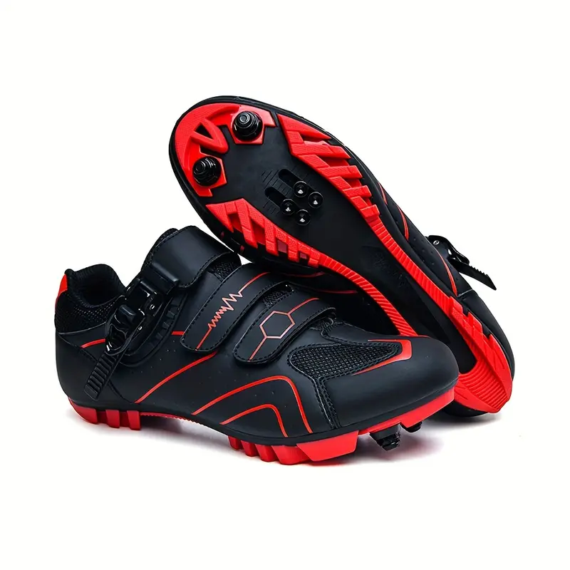 Breathable Men's Cycling Shoes, Compatible With SPD Pedals, Suitable For Mountain Biking And Racing Sports. 2