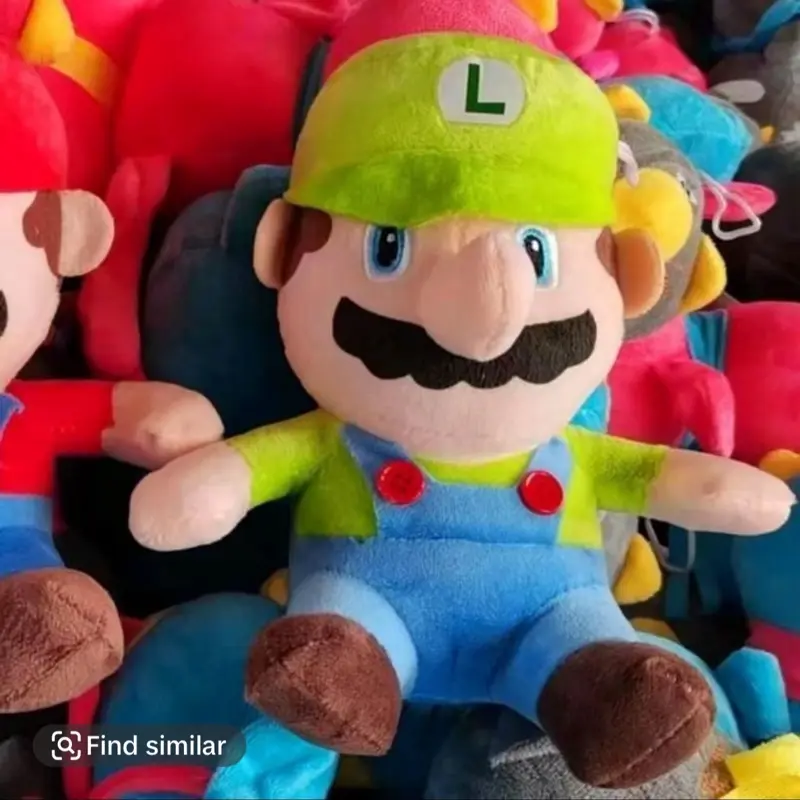 Super Mario Plush Toy - Perfect for Cuddling - Great for Kids