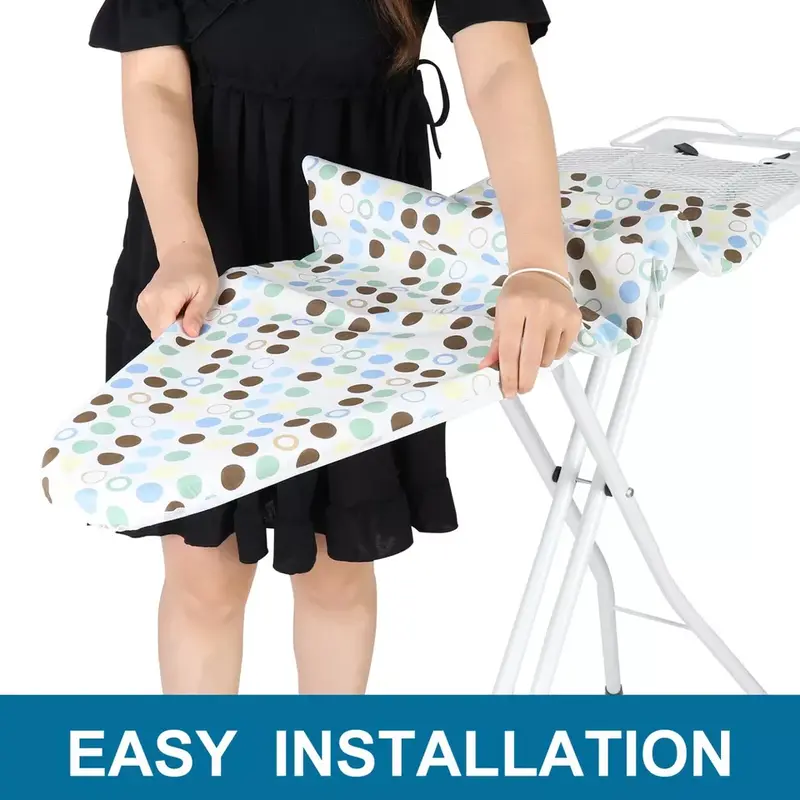 Adjustable Folding Ironing Board Table with Non-Slip Rack 4