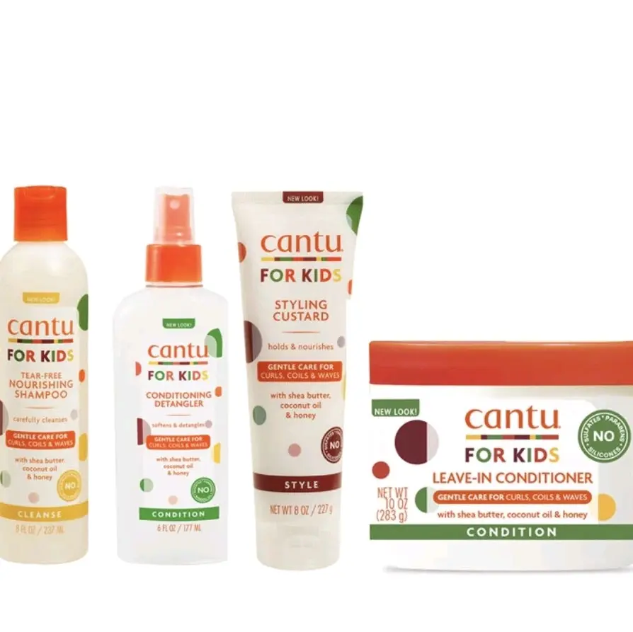CANTU FOR KIDS HAIRCARE COLLECTIONS  Shampoo /Conditioner/ Curl Refresher Moisturizing