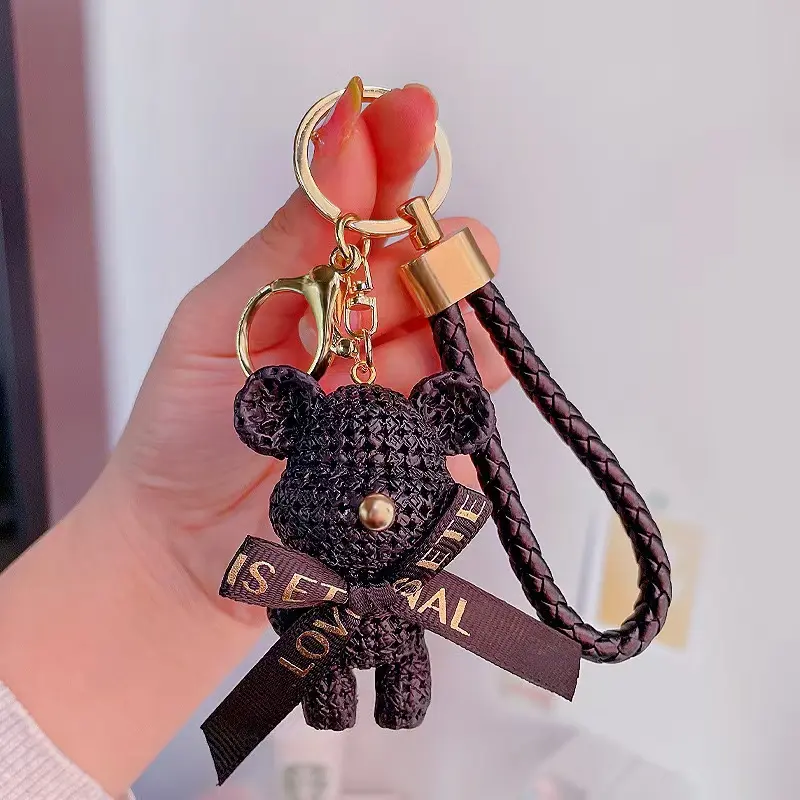 (giveaway)Exquisite bear car keychain
