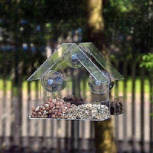 Window Bird Feeder for Easy Feeding - Perfect for Garden and Home Use 1