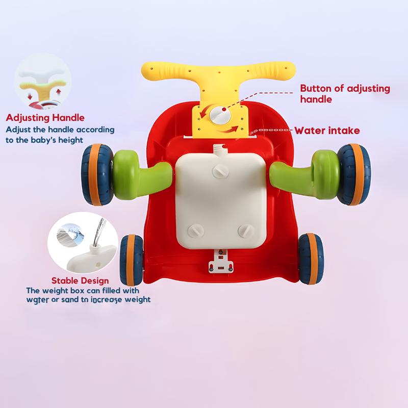 2-in-1 Baby walker and Baby interactive entertainment game table 8