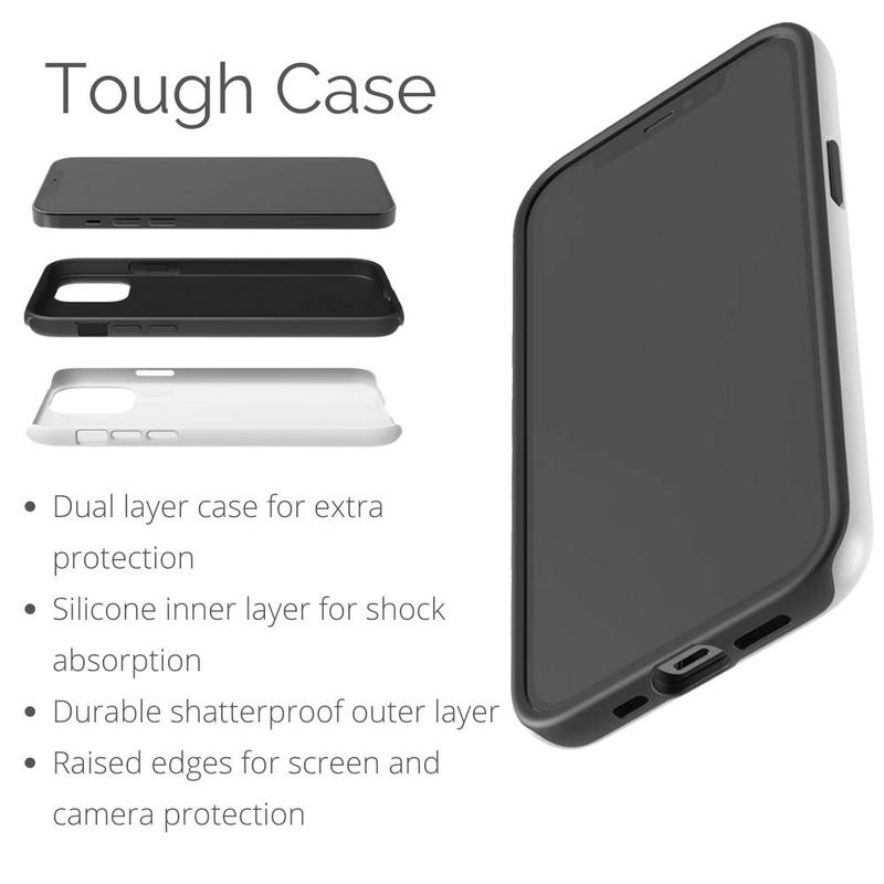 Lando Norris 2024 White Helmet Pattern Tough Hard Phone Case for iPhone 16 15 14 13 12 11 8 7 Pro Max Plus X XS XR 4