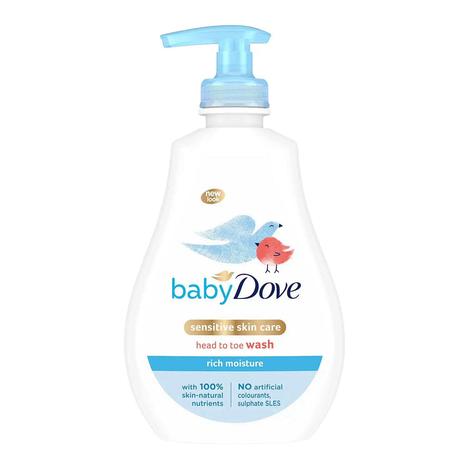 Baby Dove Rich Moisture Head to Toe Wash 400 ml
