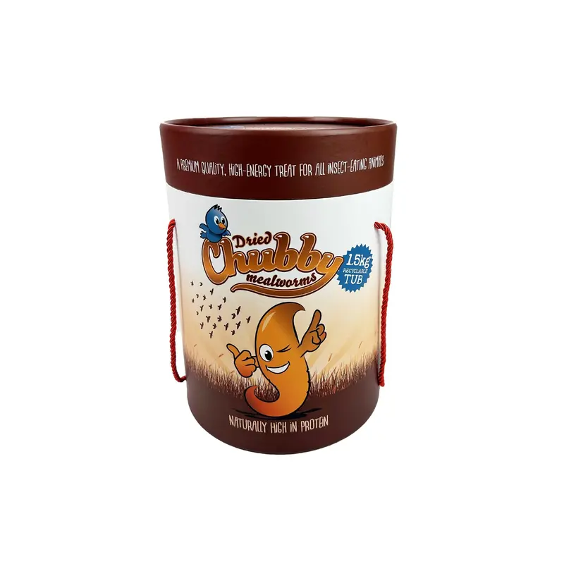 1.5Kg Tub of Chubby Dried Mealworms 0