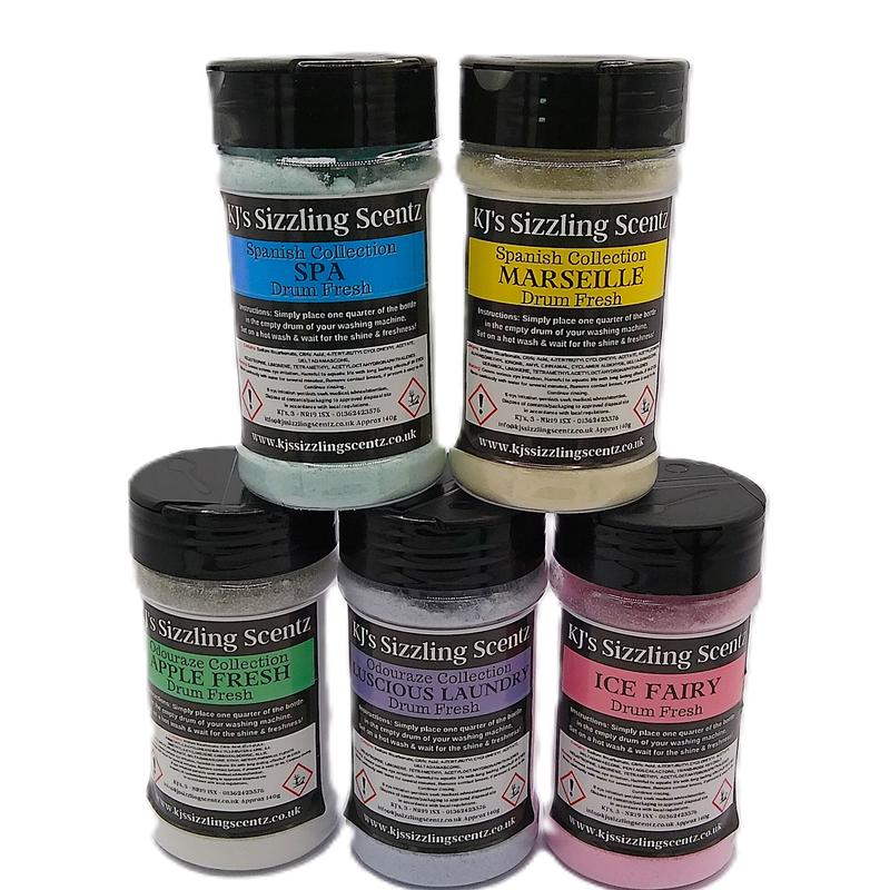 Washing Machine Drum Fresh Approx. 65g KJs Sizzling Scentz Household Cleaner 6