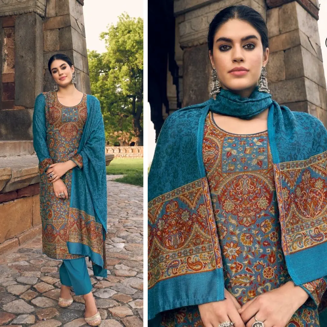 GULMOHAR 6 Unstitched Garam Suit