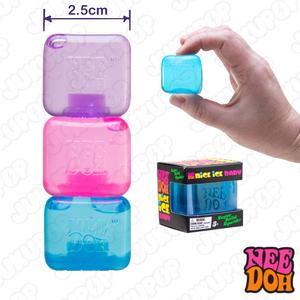 NeeDoh Nice Ice Baby Teenie Squishy Nice Cube 2.5cm - Sensory Squishy Fidget Toy For Stress Relief