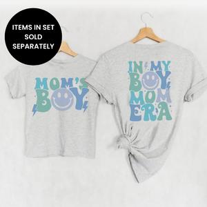 My Boy Mom Era & Mom's Boy Matching T-shirts