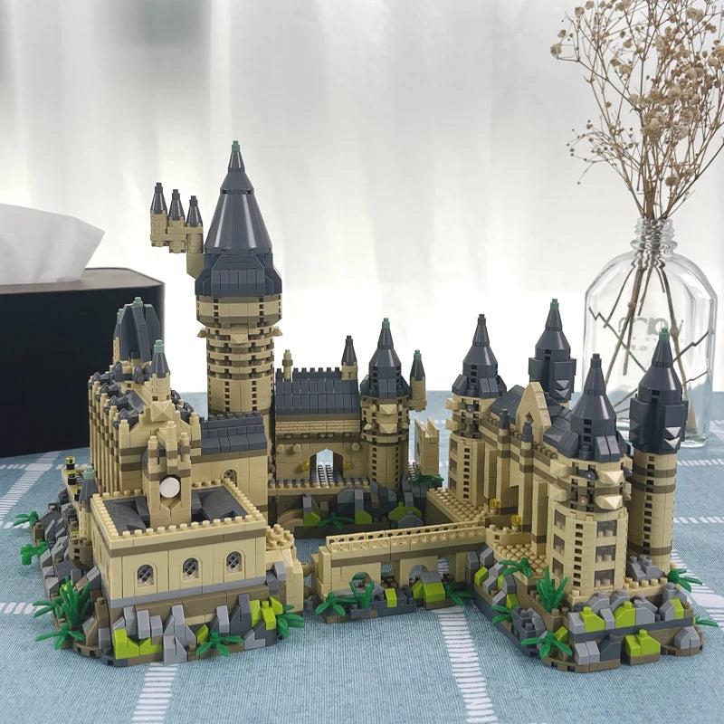 Micro Building Blocks Hogwarts School Harry Potter Castle Bricks Toys for Boys Girls Kids Adult Christmas Gifts DIY Toy 3000+Pcs 2