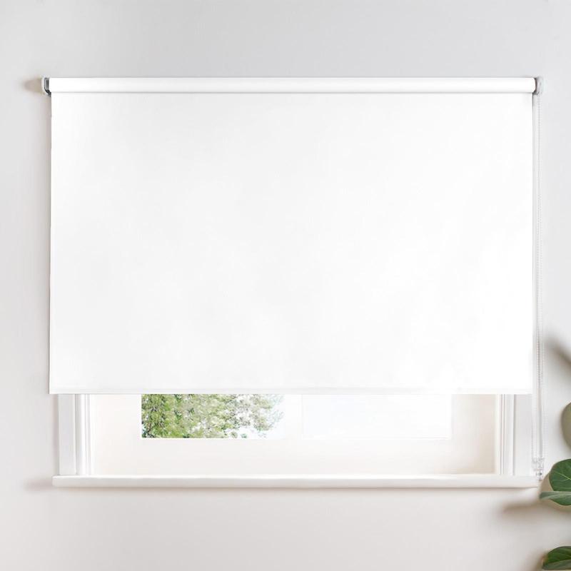 OHS Roller Blind Easy Fit Fabric Thermal Blackout Window 4