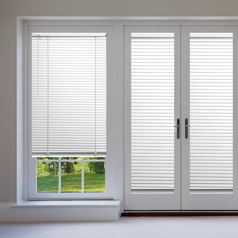 EV Dekor PVC Plain Window Blinds - Venation Style, 25mm Slats, Trim and Fit with Ease 8