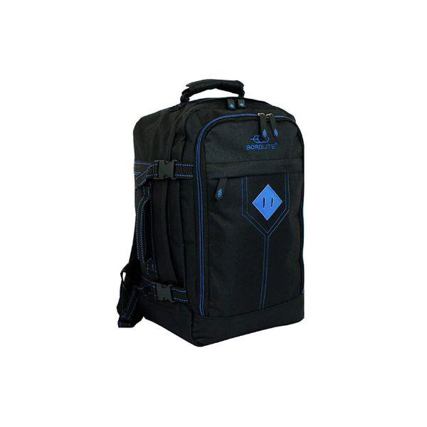 Black/Lime Cabin Friendly Rucksack With Multiple Zip, Lightweight cabin bag, Airline-friendly bag, Travel essentials bag 9