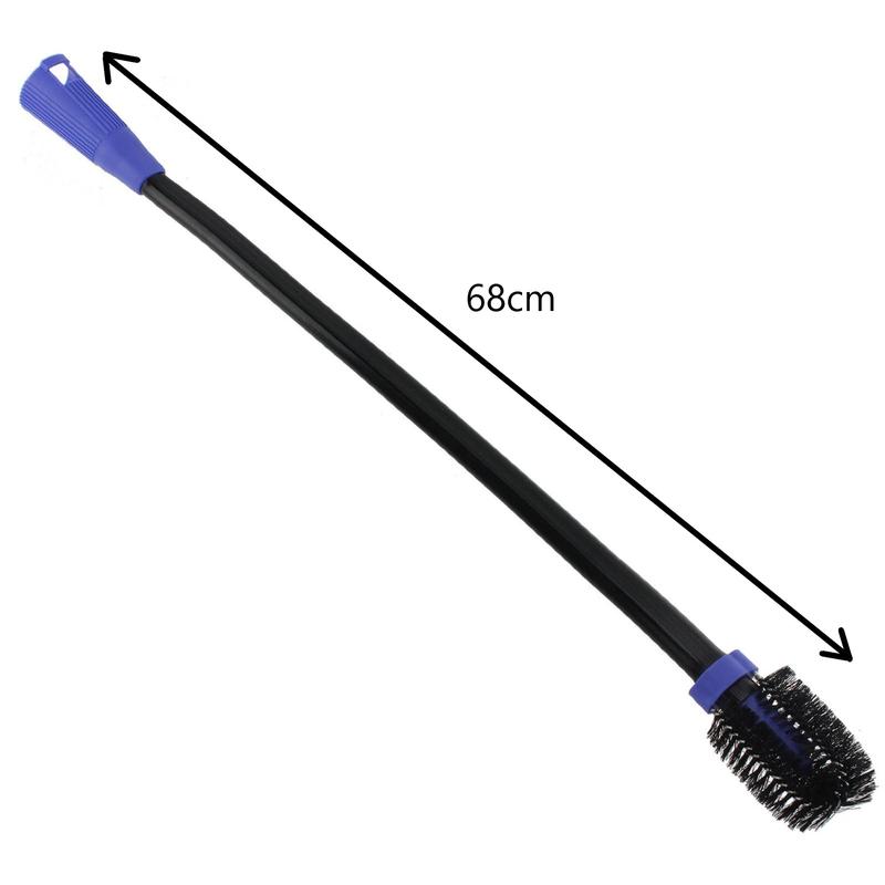 Flexy Soft Long Radiator Crevice Tool & Detachable Brush Vacuum Attachment 3