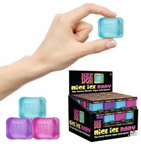 NeeDoh Tiny Nice Ice Baby Cube ( Colours Vary , One Supplied )