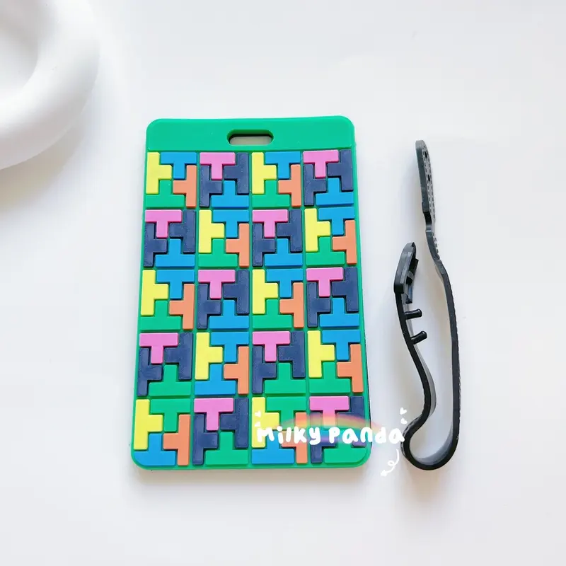Pattern Geo Luggage Tag | Travel Essential | Baggage Tag | Milky Panda 2