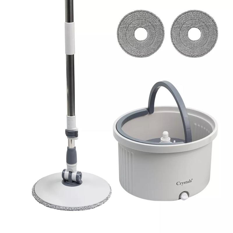 Self-Cleaning 360-Degree Rotate Spin Microfiber Mop and Bucket Set for Home Cleaning 0
