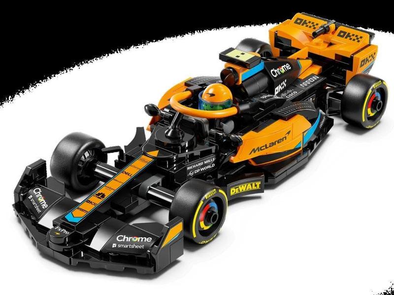 LEGO Speed Champions 2023 McLaren Formula 1 Race Car Toy for 9 Plus Year Old Kids, Boys & Girls who Love Independent Play, Buildable Vehicle Model Set, Kids' Bedroom Decoration, Birthday Gift 76919 1