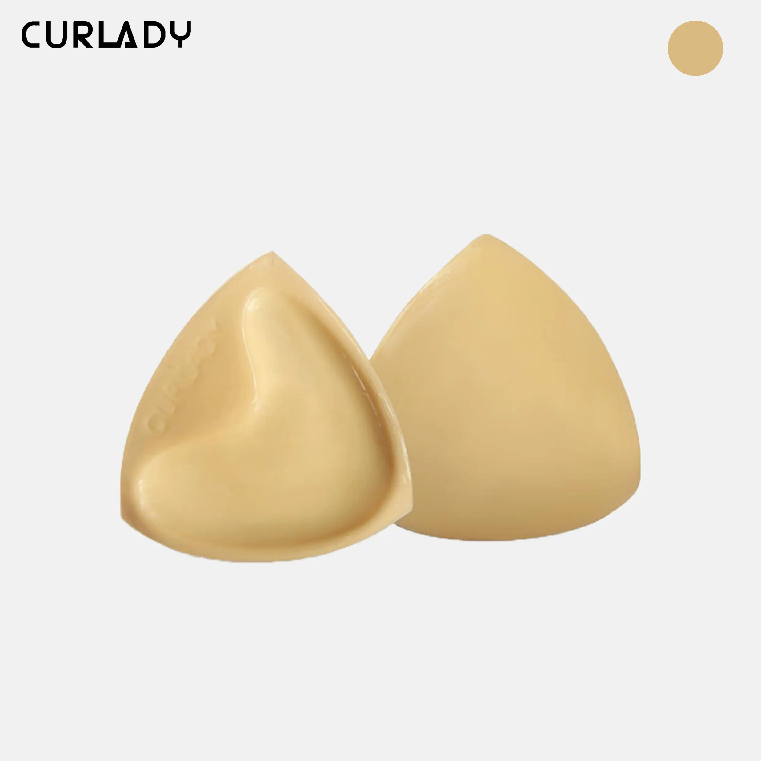 【Curlady】- 2024 NEW Adhesive Bra, Push up Strapless Self Adhesive Bra, Invisible Silicone Bra for Backless Dress