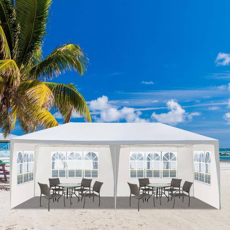 10' x 20' Outdoor Party Tent with Removable Sidewalls & Windows – Waterproof Canopy for Weddings, Parties, and Outdoor Events 1