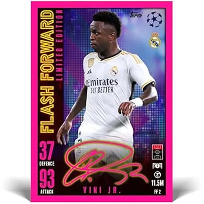 Match Attax Extra 2024 Flash Forwards Booster Tin with 3 Limited Edition Flash Forwards Cards 2