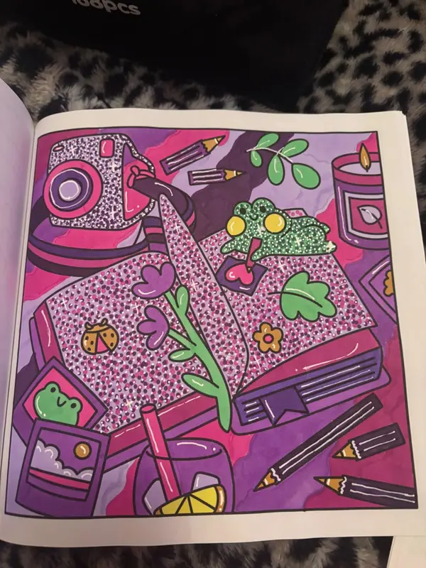Froggy Days: A Kawaii Frog Coloring Book for Kids and Adults: Adorable Frog Adventures in Relaxing, Cute, and Fun Coloring Pages for All Ages 3