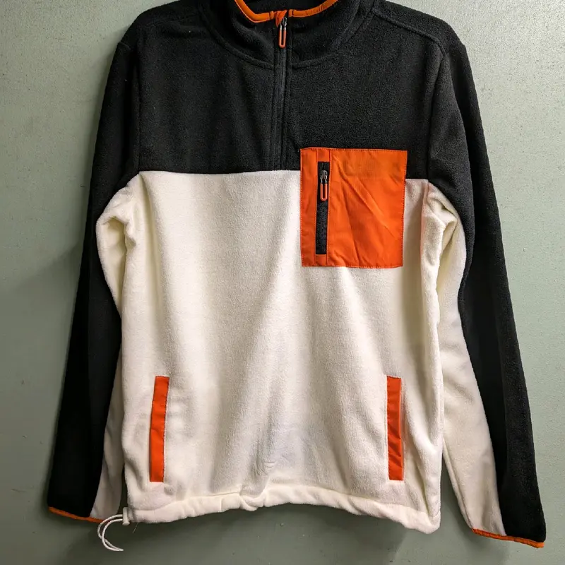 VO Mens Quarter zip fleece Sizes XS-XL winter warm cosy casual gift 8