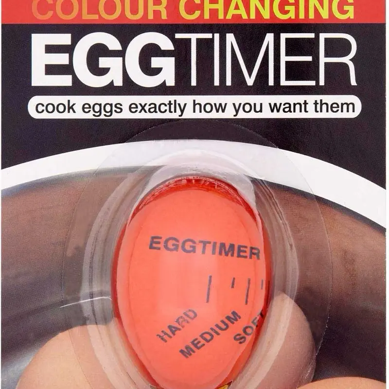 Egg Timer Colour Changing - Kitchen Utensil for Cooking Easy To Use Boiled Eggs Cooking Poached Hard Boil 0