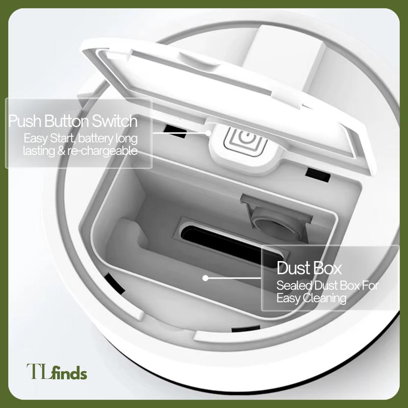 5 In 1 Small Smart Sweeping Robot USB Charge Wireless – Multi-Surface Vacuum for Bedroom, Kitchen & Dining – Easy & Convenient Cleaning Solution 5