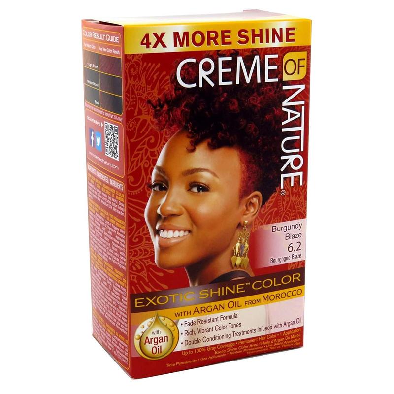 Creme Of Nature Exotic Shine Permanent Hair Dye With Argan Oil 2