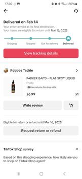 Product Review of Parker Baits Flat Spot Liquid from M**l 0