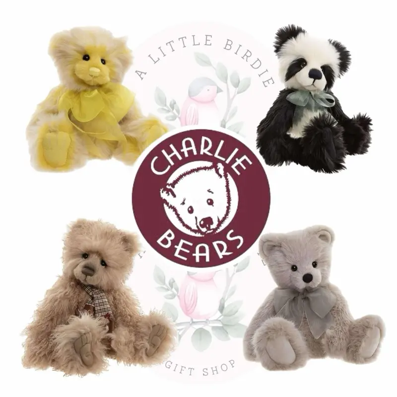 Charlie Bears plush  A-L premium collectible Teddy Bears