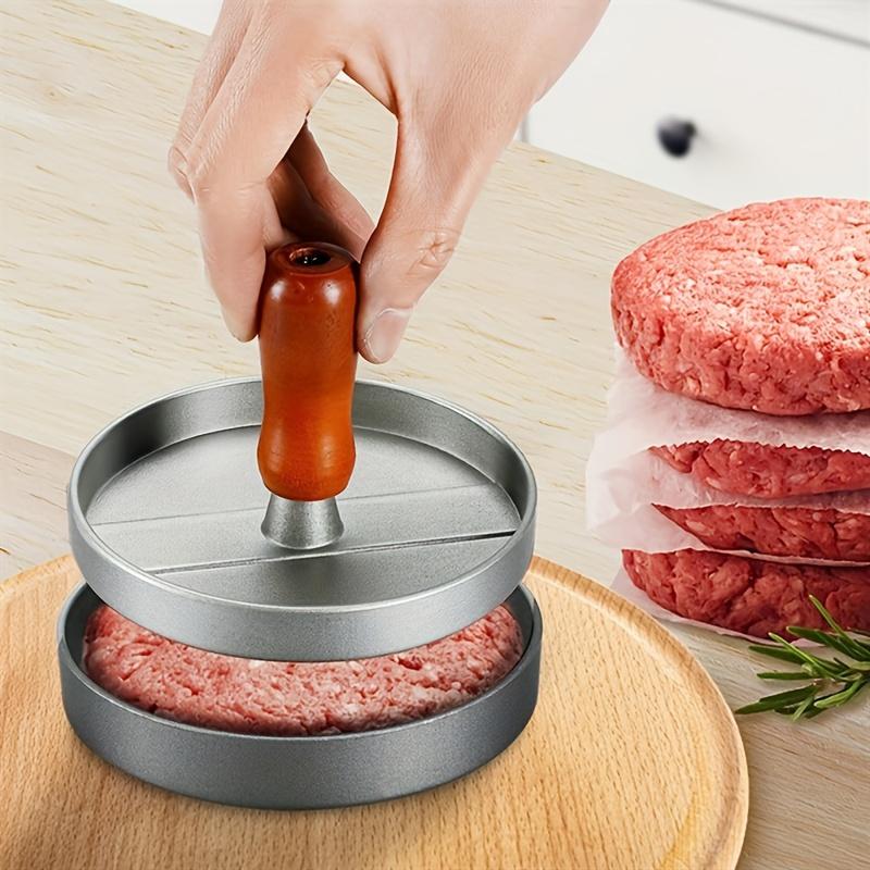 Product Introduction of 1pc Burger Press Non-Stick Hamburger Press Patty Maker Mold |   Meat Beef Cheese Veggie Burger Maker For Grill Griddle BBQ Barbecue 0
