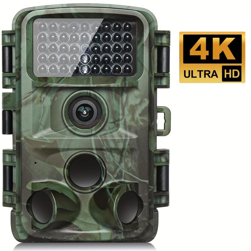 Product Introduction of 【2025】4K Ultra HD Trail Camera 64MP with 940nm No-Glow IR LEDs, IP67 Waterproof Wildlife Cam, 0.05s Trigger, Motion Detection, PVC Tree Mount, Smartphone Compatible for Outdoor Surveillance and Hunting 0
