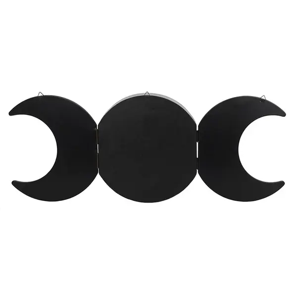 Triple Moon Shelving Display 1