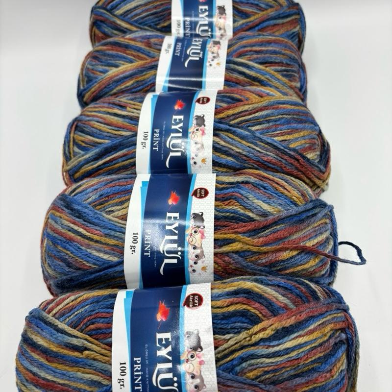 Eylul knitting crochet yarn 5x100g balls 3