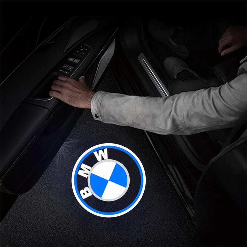 Product Introduction of 2/4pcs For BMW M E46 E90 E60 F30 E39 E36 F20 E87 G30 E92 F11 G20 X3  F20 E61 Car Door HD Welcome Light Led Wireless Projector Lamp 22