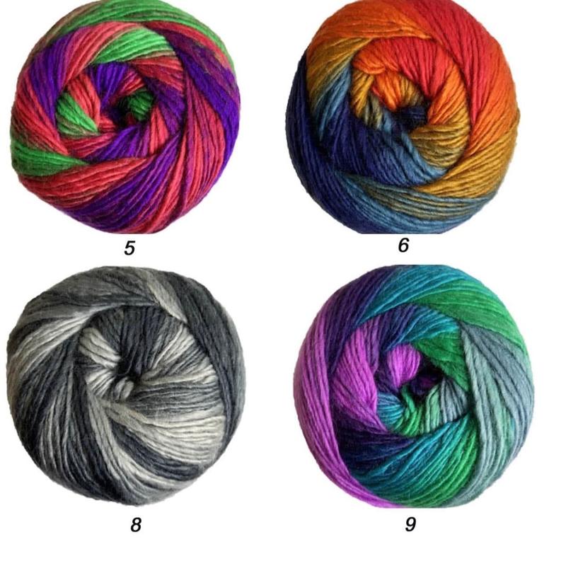 Knitco Elegant Dk 100% Acrylic Yarn Ombré Effect 1 x 150g - 420m crochet uk 5