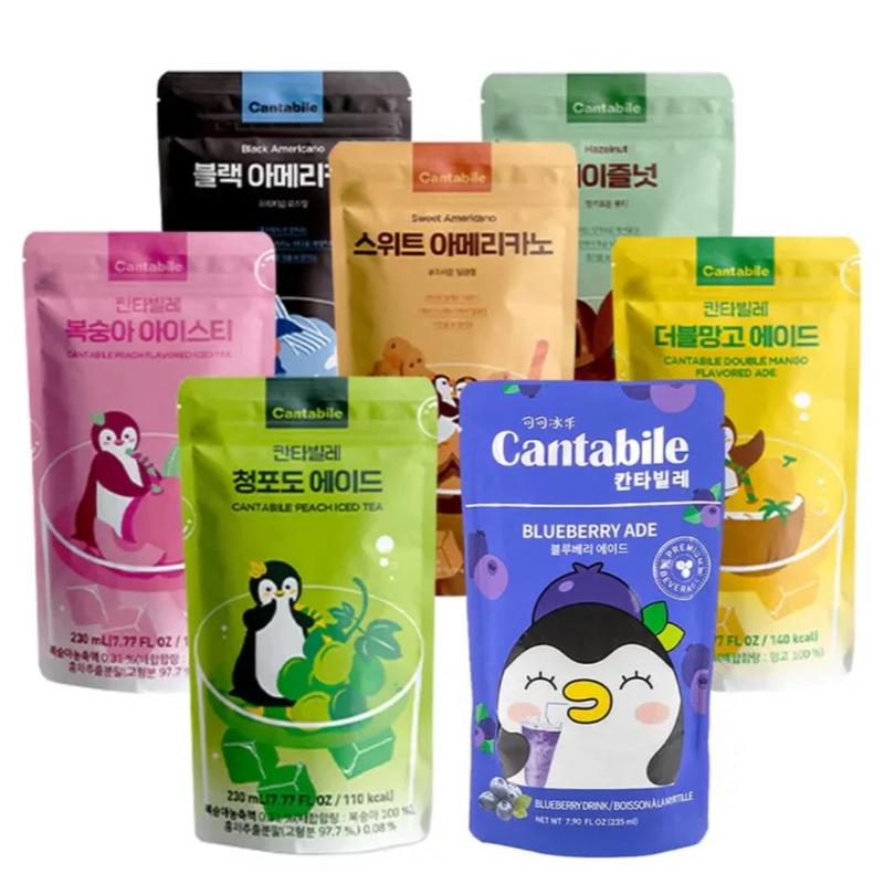 Cantabile Drink Beverage 230ml | Mulitple Flavours | Choose Flavour Below: 1