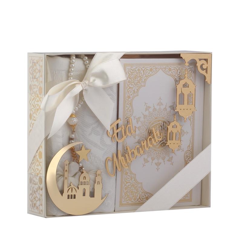 EID GIFT SET * - 3pc bundle gift set, includes Quran, Prayer Rug & Tasbeeh 2