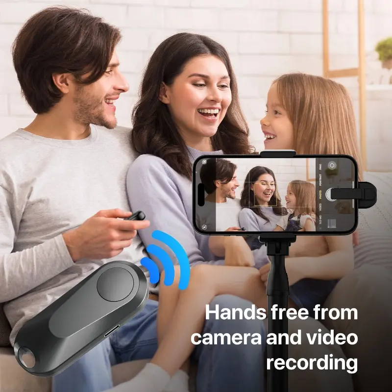 RF Remote Control Page Turner For Kindle, Ipad Surface Comics, For IPhone, Android Tablets Reading Novels Taking Photos Accessories Selfie 3