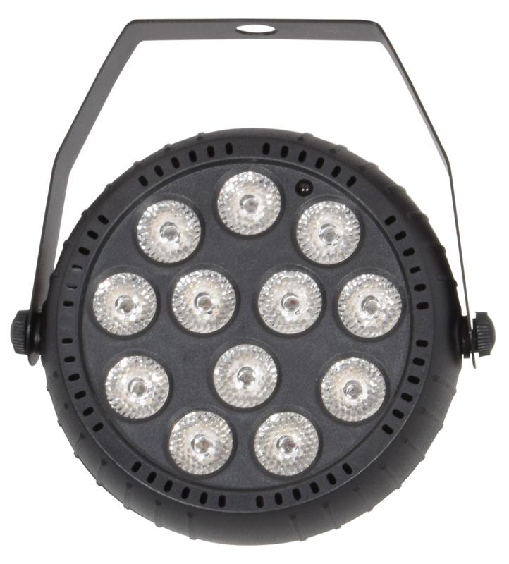 Rechargeable Mini LED PAR Light Easy to use with auto. sound activated or remote control operation Remote Control Included 4