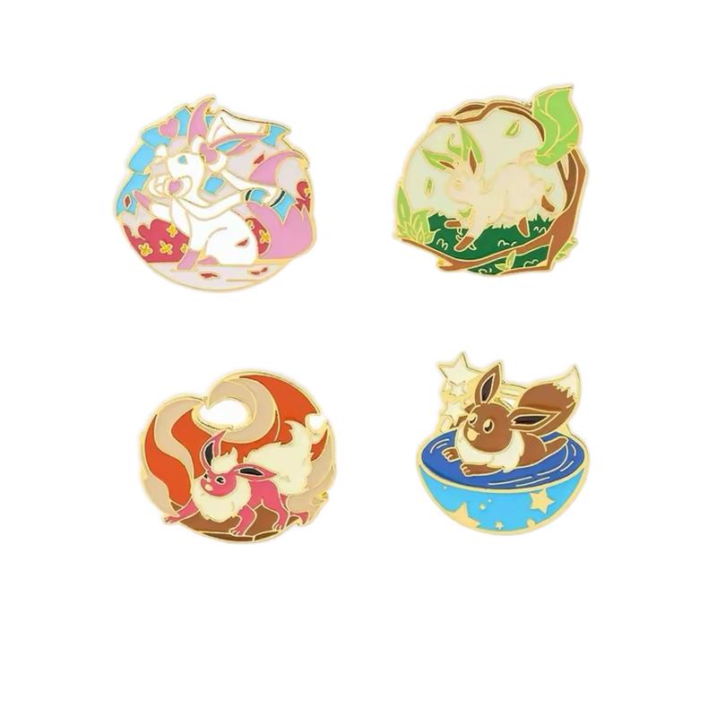 Pokemon Pin Badge - I Choose You, Perfect Accessory for Fans - Eevee Evolutions and more 1