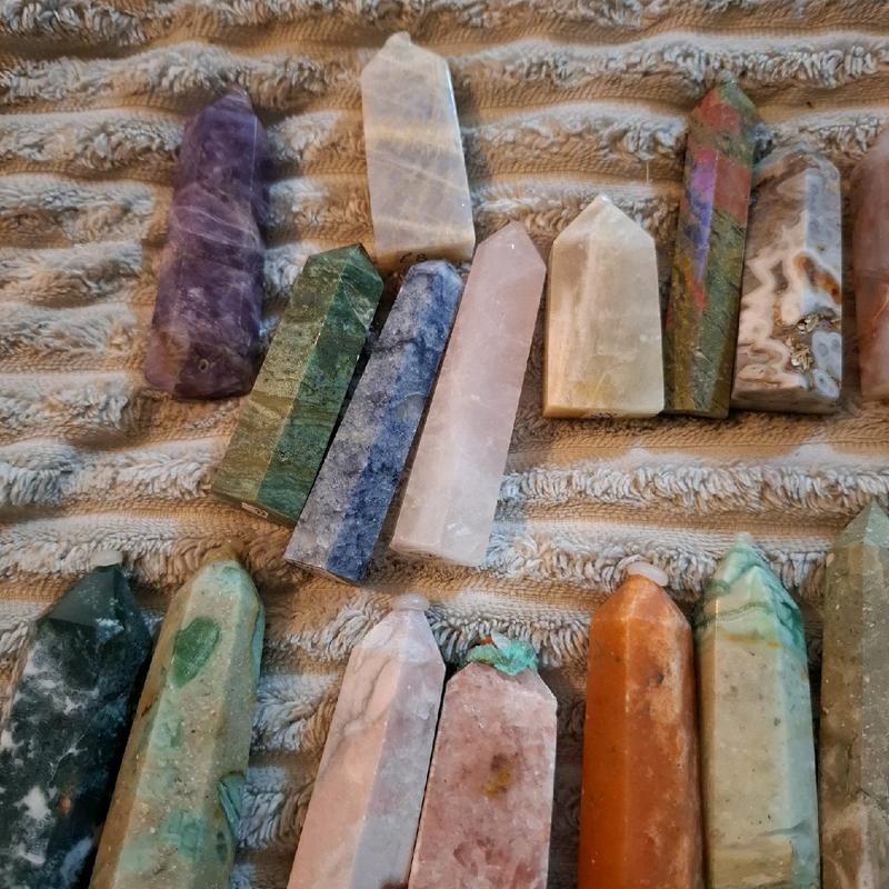 £8 each Crystal Towers 2
