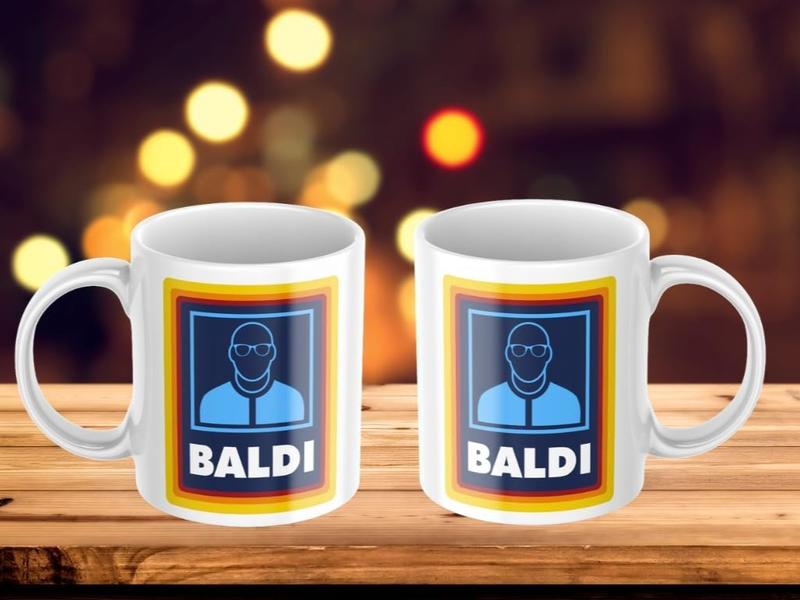 Baldi Gift Mug - Funny Novelty Present for Bald Men, Fathers Day, Grandad -Tumblers Cup Beverage Ceramic Washable Reusable Coffee mug travel  mug 7